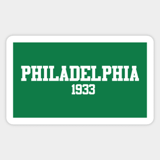 Philadelphia 1933 Sticker